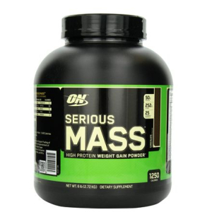Optimum nutrition - serious mass - weight gain supplement - 6 lbs - 2727 g