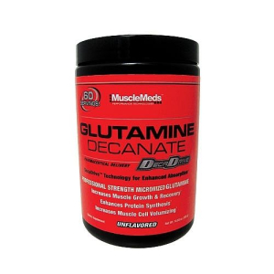 Musclemeds - glutamine decanate - professional strength micronized glutamine - 300 g