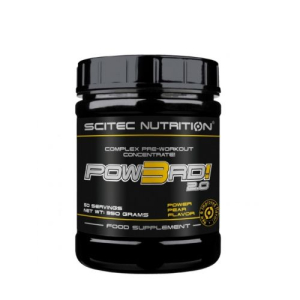 Scitec nutrition - pow3rd! 2.0 - complex pre-workout concentrate - 350 g