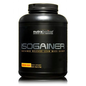 Nutrabolics - isogainer - sustained release lean mass gainer - 5 lbs - 2270 g