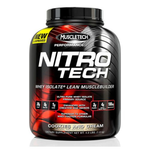 Muscletech - nitro tech performance series - 4 lbs - 1800 g (hg)