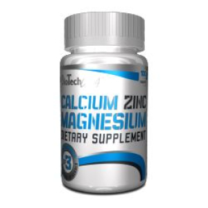 Biotech usa - calcium zinc magnesium - 100 tabletta