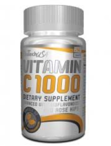 Biotech usa - vitamin c 1000 enhanced with bioflavonoids and rose hips - 250 tabletta