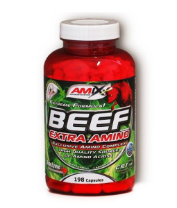 Amix - beef extra amino - exclusive amino complex - 198 kapszula (hg)