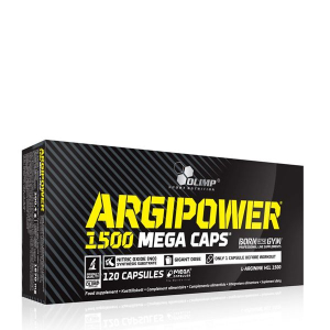 Olimp sport nutrition - argipower - l-arginine 1500 mega caps - 120 kapszula