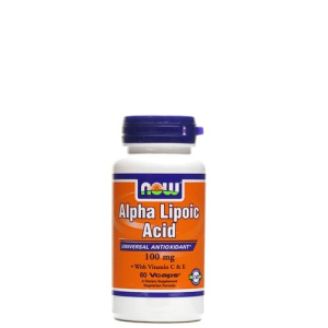 Now - alpha lipoic acid - universal antioxidant - 100 mg - 60 kapszula