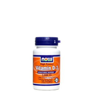 Now - vitamin d-3 2000 iu - 120 kapszula