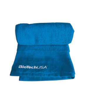 Biotech usa - törölköző - 100x50 cm - kék