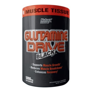 Nutrex research - glutamine drive black - supports muscle growth, reduces muscle breakdown - 300 g