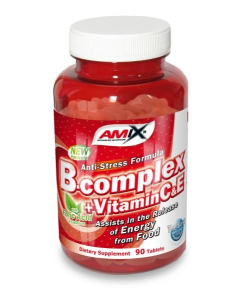 Amix - b-complex + vitamin c & e - assists in the release of energy from food - 90 tabletta (hg)