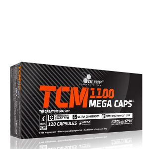 Olimp sport nutrition - tcm 1100 mega caps - tri creatine malate - 120 kapszula (hg)