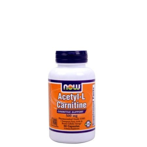 Now - acetyl l-carnitine - 500 mg - 50 kapszula (nd)