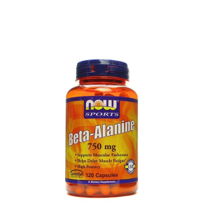 Now - beta-alanine - 750 mg - 120 kapszula