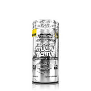 Muscletech - 100% platinum multi vitamin - advanced daily formula - 90 kapszula