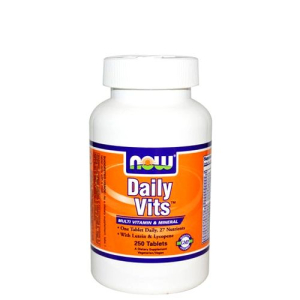Now - daily vits - multi vitamin & mineral - 250 tabletta (fd)