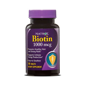 Natrol - biotin 10.000 mcg - promotes healthy hair & strong nails - 100 tabletta