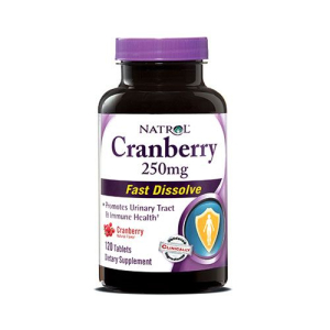 Natrol - cranberry 250 mg - fast dissolve - 120 tabletta