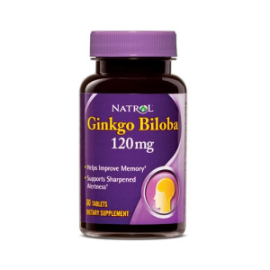 Natrol - ginkgo biloba 120 mg - 60 tabletta