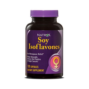 Natrol - soy isoflavones - for menopause relief - 120 kapszula