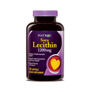 Natrol - lecithin 1200 mg - supports cardiovascular health - 120 kapszula