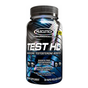 Muscletech - test hd - hardcore testosterone booster - 90 kapszula
