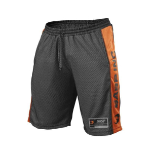 Gasp inc - no.1 mesh training shorts - edzőnadrág - fekete/narancs (bn)