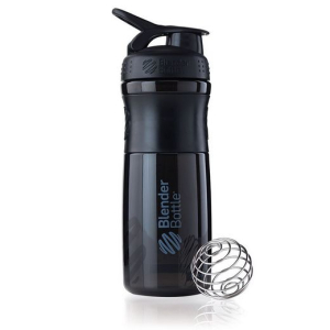 Blender bottle - sportmixer shaker - black/black - 760 ml