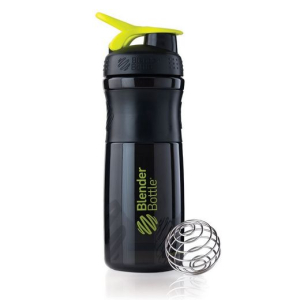 Blender bottle - sportmixer shaker - black/teal - 760 ml