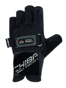 Chiba gloves - wrist guard protect - black