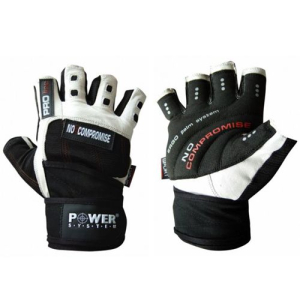 Power system - men's "no compromise" gloves - ps 2700 - black/white (hg)