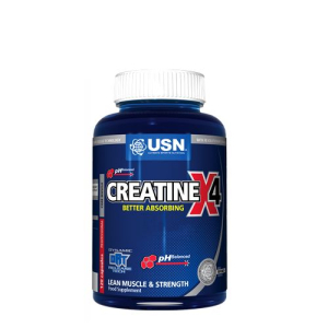 Usn - creatine-x4 - multi-stack creatine capsules - 120 kapszula