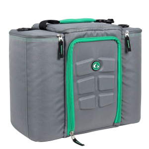 6 pack fitness - innovator 500 - ételhordó táska, szürke/zöld