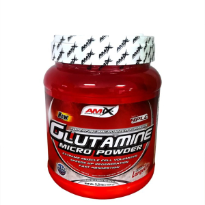 Amix - glutamine micro powder - superfine micronized formula - 1000 g - 1 kg