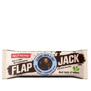 Nutrend - flapjack - classic oats & fruit & nut - 100 g