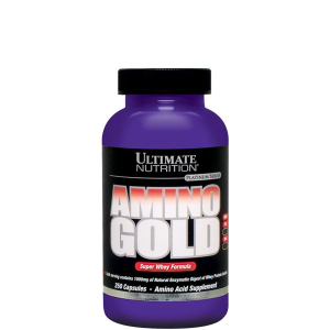 Ultimate nutrition - amino gold - super whey formula - 250 tabletta
