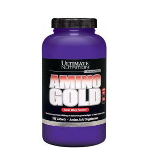 Ultimate nutrition - amino gold - super whey formula - 325 tabletta