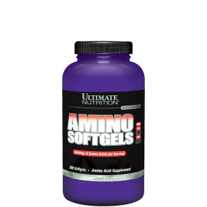Ultimate nutrition - amino softgels - amino acid supplement - 300 kapszula