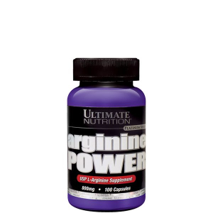 Ultimate nutrition - arginine power - l-arginine supplement - 100 tabletta