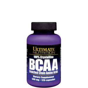 Ultimate nutrition - 100% crystalline bcaa - 120 kapszula