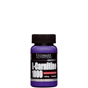 Ultimate nutrition - l-carnitine 1000 - amino acid supplement - 30 tabletta