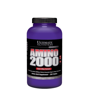 Ultimate nutrition - amino 2000 - super whey formula - 300 tabletta