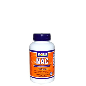 Now - nac 600 mg - with selenium & molybdenum - 100 kapszula
