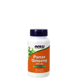 Now - panax ginseng - 500 mg - adaptogenic herb - 100 kapszula