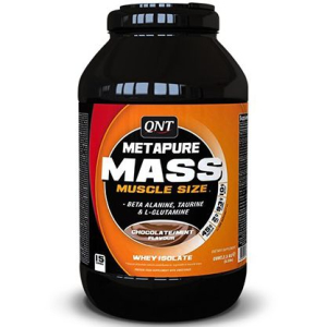 Qnt sport - metapure mass+ - whey isolate & carbs - 2500 g