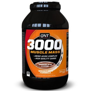 Qnt sport - muscle mass 3000 - weight gain formula - 4500 g