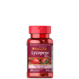 Puritan's pride - lycopene 10 mg - 100 kapszula