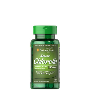 Puritan's pride - natural chlorella 500 mg - 120 tabletta