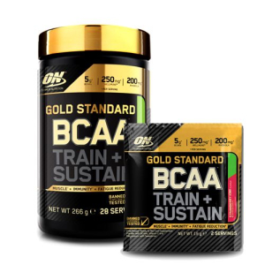 Optimum nutrition - gold standard bcaa - train+sustain - 266 g