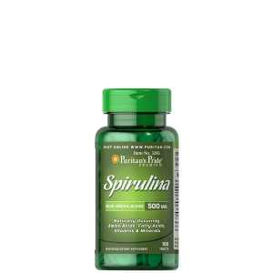 Puritan's pride - spirulina 500 mg - 100 tabletta