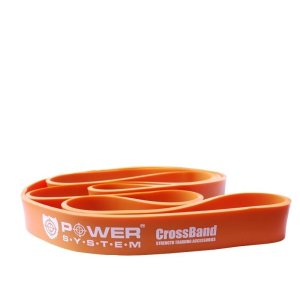 Power system - crossband erősítő gumiszalag - narancs, 29 mm